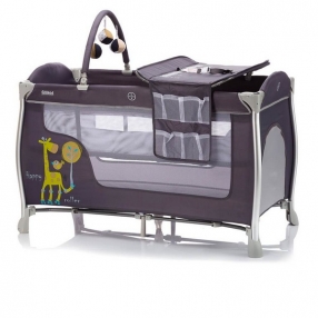 Fillikid Travel Cot Mailand - Сгъваема кошара - 2 нива, 60/120 см